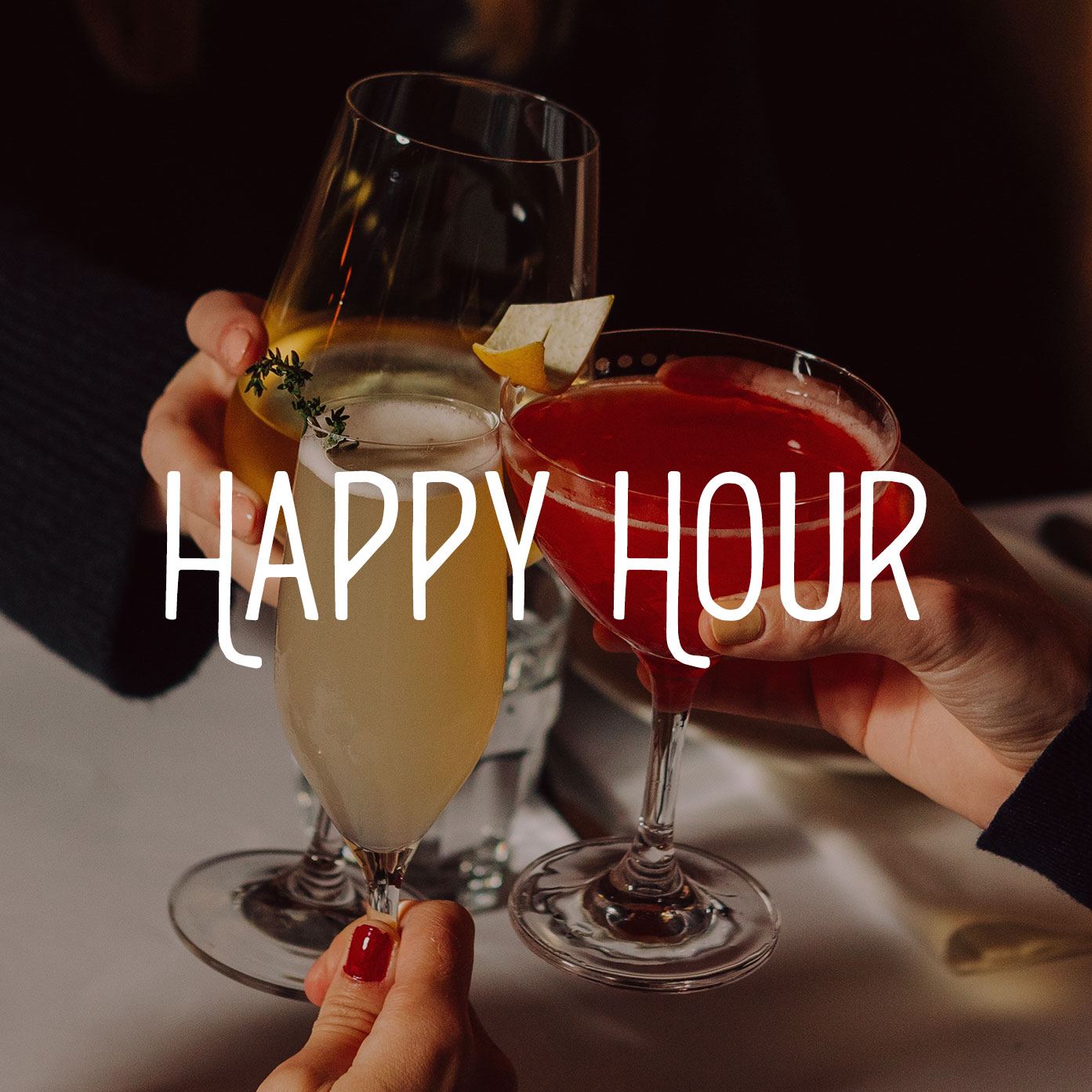 Petit Pomeroy Happy Hour Menu